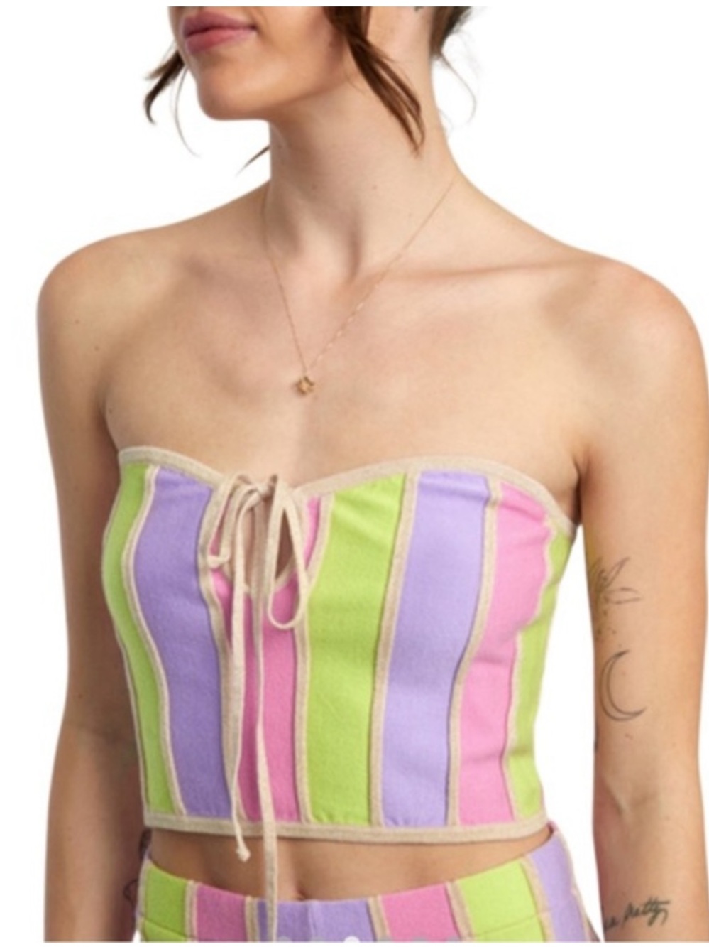NWT RVCA UPSWING TOP MSRP $46